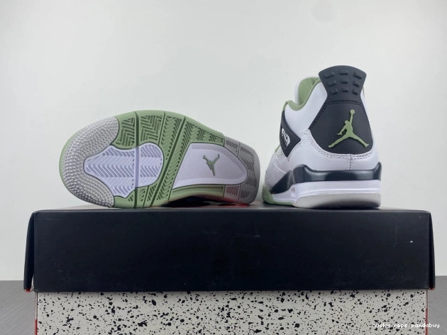 Rep Husky Seafoam Air 4 Jordan AQ9129-103 WMNS 0708